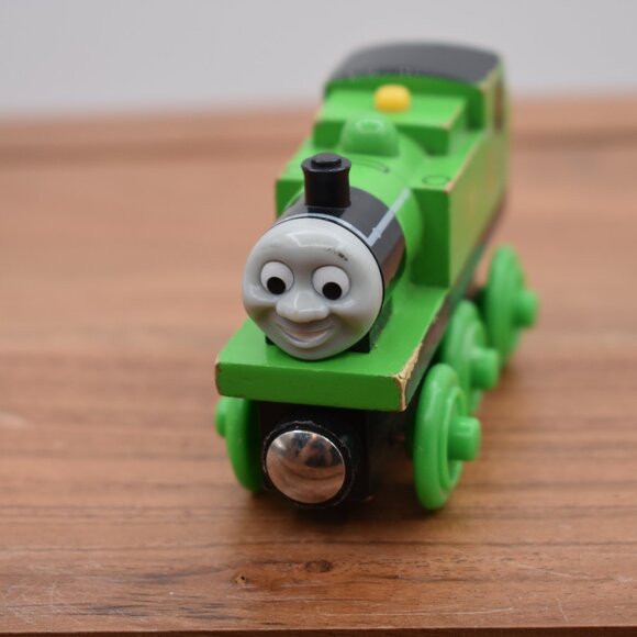 Oliver GWR 11 - Thomas & Friends Wooden Railway Engine Train Vintage 2003 - Picture 3 of 6